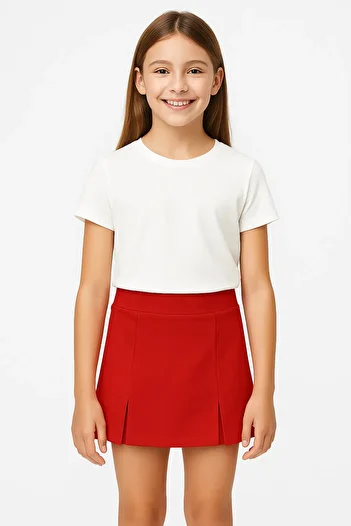 Machetta Children's Double Slit Shorts Skirt Model