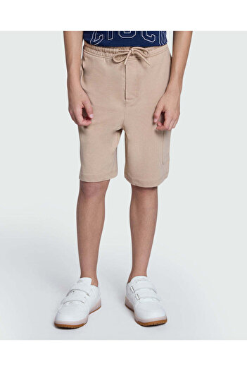 Ovs White Pepper Grey Cargo Shorts – For Boys
