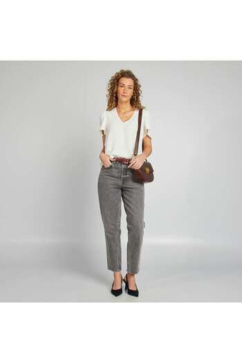 KIABI Light and floaty blouse WHITE