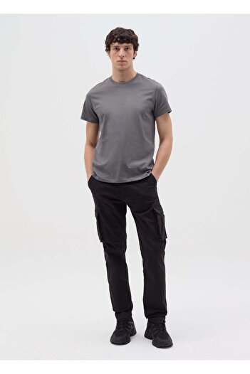 Ovs Relaxed-Fit T-Shirt With Round Neck