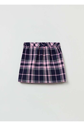 Ovs Girls Checked Wrap Skirt