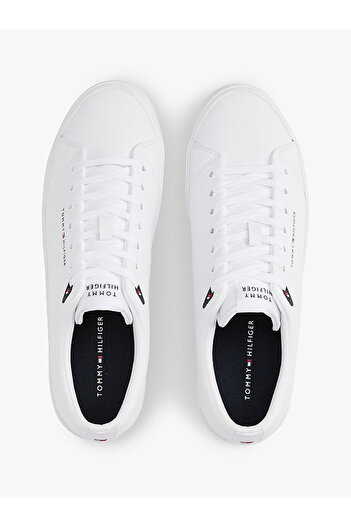 Tommy Hilfiger Erkek Beyaz Sneaker