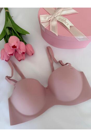 ENDAMIM Half Padding Strapless Laser Cut Seamless Adjustable - 512