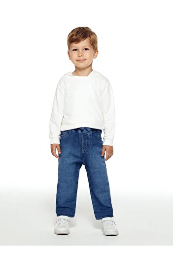 LC Waikiki Baby Boy Jean Trousers with Elastic Waist (W2)