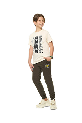 R&B Green BOYS KNIT BOTTOM 8-16Y