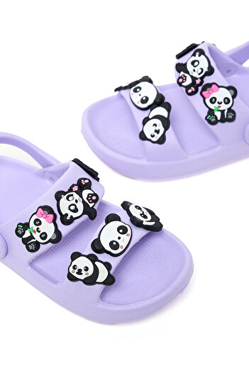 R&B Lilac GIRLS SLIPPERS 31-36