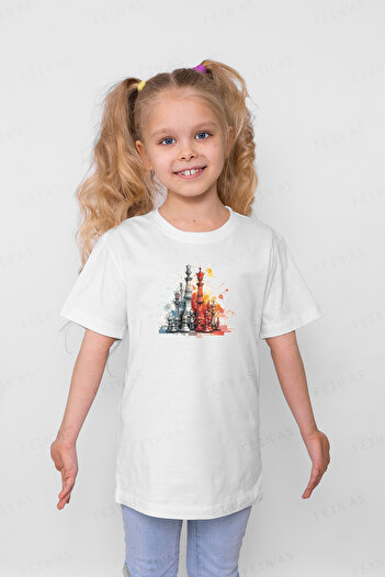 feinas Children's Tshirt - Chess World