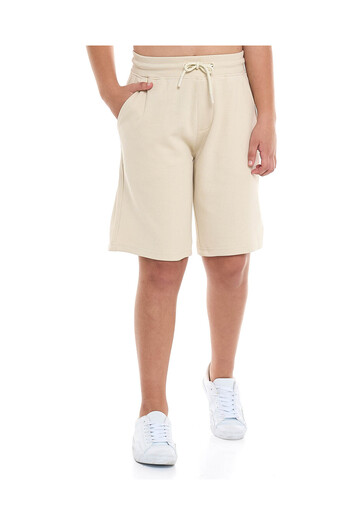 R&B Beige BOYS SHORTS 8-16Y