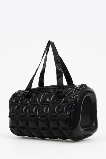 louisiana polo Women's Beach Bag Black Inflatable Shoulder Bag Plj04