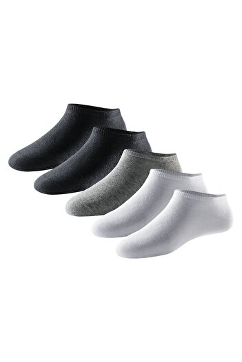 Schiesser Herren Sneakersocken, 5er Pack - "Bluebird", Baumwollmix