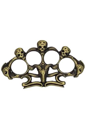 dalimag Box auto-defense, 3 skull heads, 1 cm thickness, green