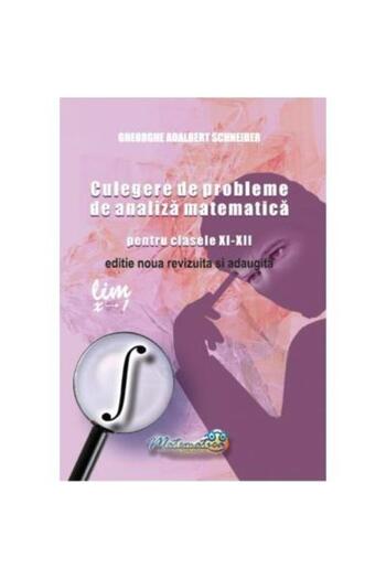 Editura Hyperion Culegere de probleme de analiza matematica pentru