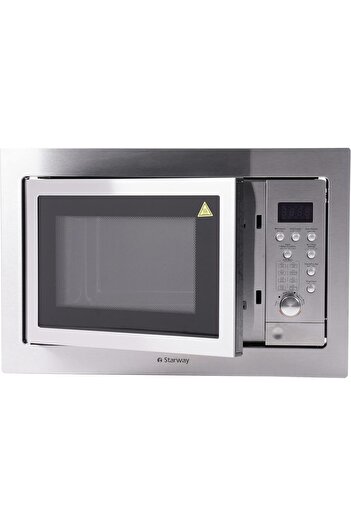 starway 25 Lt Built In Microwave Oven, Grill, Digital Screen, 1450 Watt, Total Steel Surface .and Cavity