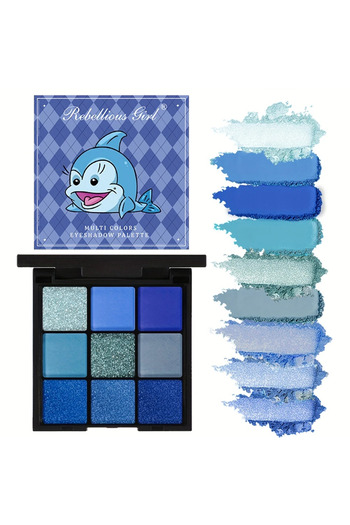 Belora Eyeshadow Palette, 9 Intense Colors