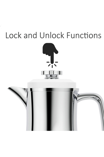 Blackstone 1 Liter Flask - Leakproof Button Locking Design, Lightweight Durable Flask for Hot & Cold Drinks
