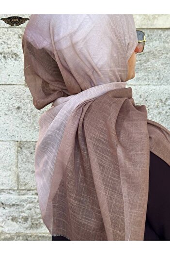 ALDIRA Διπλό χρώμα Flamed Shawl Cotton