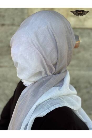 ALDIRA Διπλό χρώμα Flamed Shawl Cotton