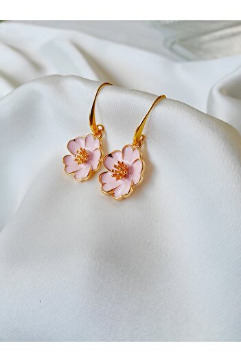 Minnoş Dükkan Flower Design Earrings