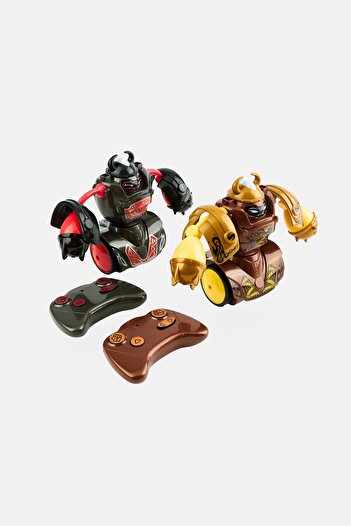 YCOO Robo Kombat Mega Twin Pack Robots With Switchable Fist, Multicolor