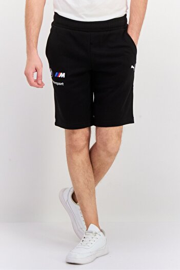 Puma x BMW Motorsport Men Sportswear Fit Training Shorts, Black