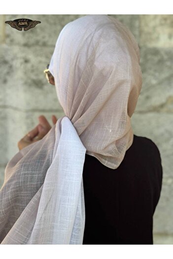 ALDIRA Διπλό χρώμα Flamed Shawl Cotton