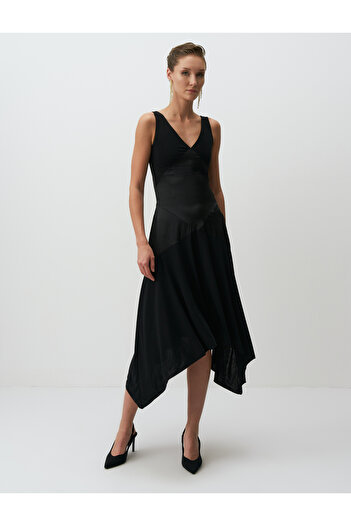 arete NEIKEA DRESS BLACK