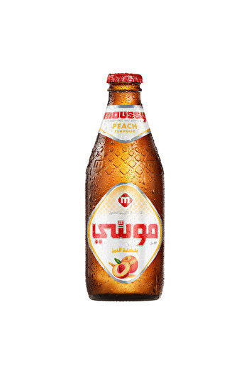 Moussy Mouusy Peach Flavor Malt Beverage, 330ml