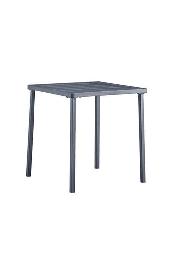 Ha.ro Cleveland Bistro Metal Table for Terrace/Garden, 70x70x74 cm