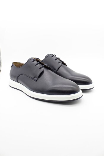 İmza 100% Leather Laced Casual Shoes 1033250154