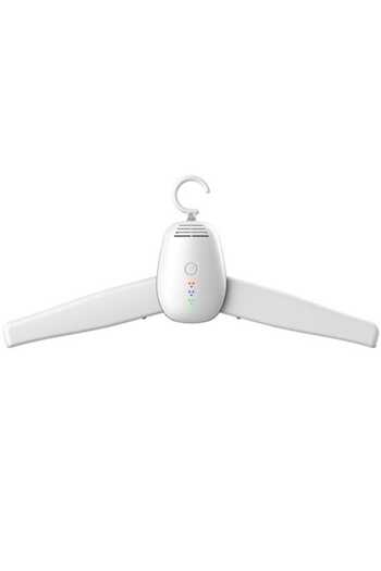 OEM Portable Hanger Electric Dryer, UV Light, Temperature Adjustment, Silent, 360° Pivoting Hook, Compa