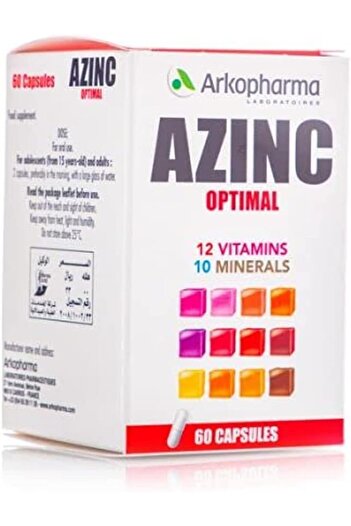 Arkopharma Azinc Optimal Capsules, 60 Capsules