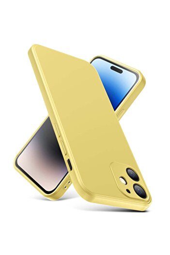 bestcase ® Premium Silicon Case For Apple iPhone 11, Yellow