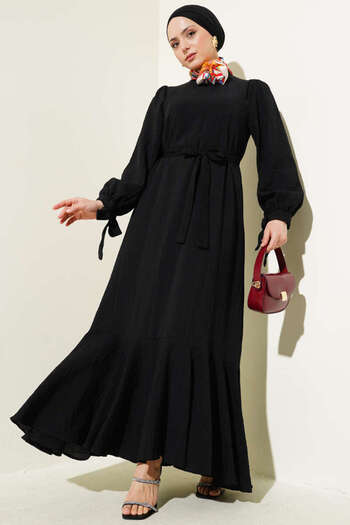 Fi-MA Sleeve Lace Detailed Dress