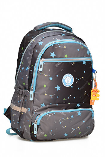 ELATAE Children's 3-Piece School Set Primary School Bag & Thermal Lunch Box & Pen Holder 1385