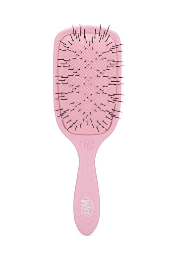 Wet Brush Go Green Paddle Detangler Φαρδιά βούρτσα μαλλιών για χοντρά μαλλιά ροζ