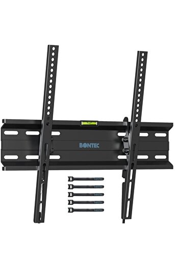 BONTEC TV wall mount, Bontec, 23-60 inch (58-152cm), adjustable, steel, 45 kg max, black