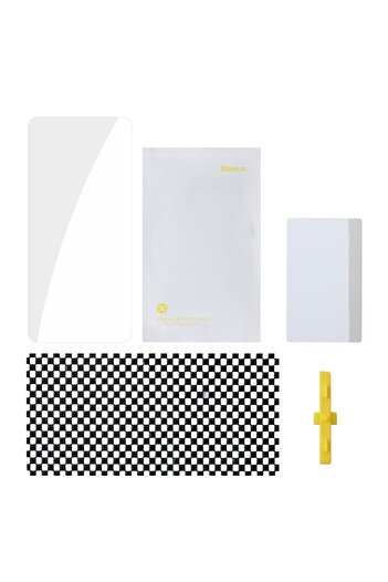 Baseus Folia ochronna na cały ekran 0.15mm do Xiaomi Redmi K40 Pro Poco F3 Transparent ZESTAW 2szt.