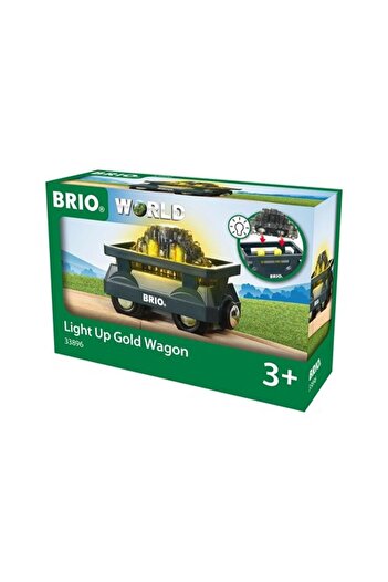 BRIO Wagon with gold
