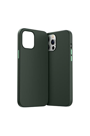 Joyroom Ochronne etui do iPhone 12 Pro Max Color Series zielony