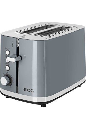 ECG ST 2766 Vintage Dark Toaster, 925 W, 2 slices, 7 browning levels, gray
