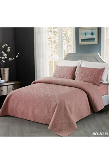 bo Summer bed quilt for two people, 4 pieces, flesh color