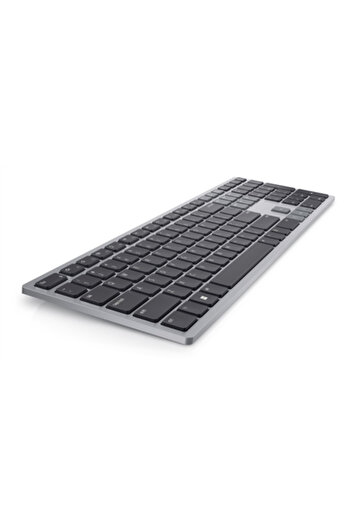 3dmodellemeofisi Bezprzewodowa Klawiatura Dell KB700 w kolorze Titan Gray - Technologia 2.4 GHz i Bluetooth 5.0,