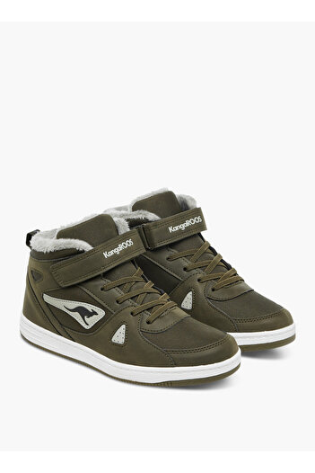 Kangaroos Women's Panelled High Top Shoes with Hook and Loop Closure