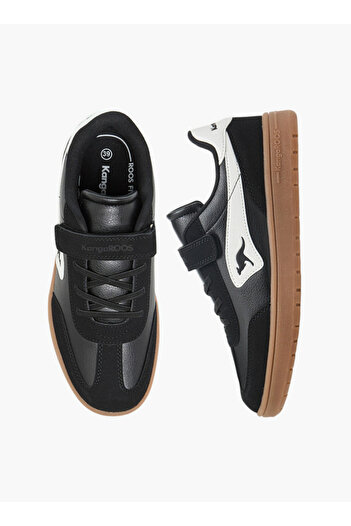 Kangaroos Women's Panelled Sneakers with Hook and Loop Closure
