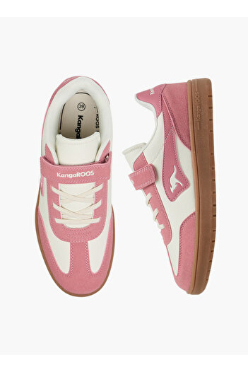 Kangaroos Women's Panelled Sneakers with Hook and Loop Closure