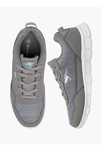 Kangaroos Women's Logo Embroidered Sports Shoes with Lace-Up Closure