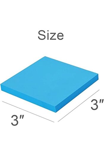 Other Sticky Notes, 4/5 Colour Paper, Multicolour Sticky Notes 76x76mm (Pack of 400 Sheets)