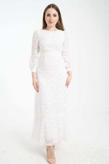 Nichii Floral Long Sleeve Maxi Dress