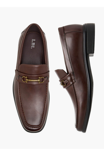LBL by Shoexpress LBL by Shoexpress Metal Accent Slip-On Loafers