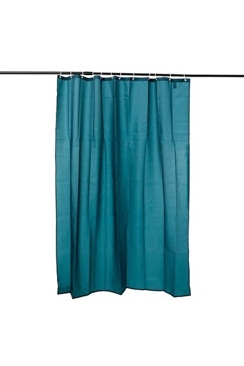 HomeVibes Turquoise Shower Curtain 200x180 cm